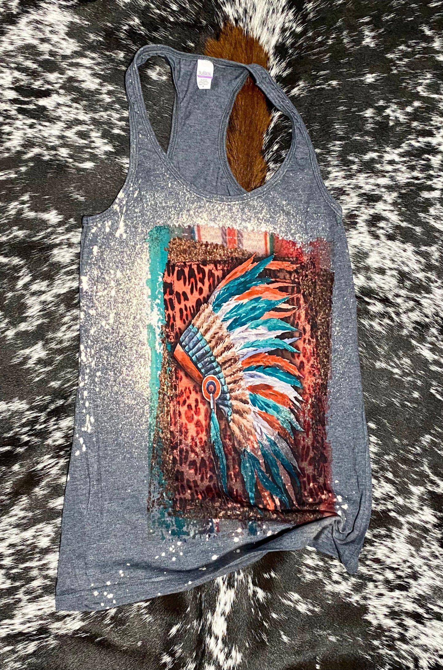 Indian Headdress Bleach Tank