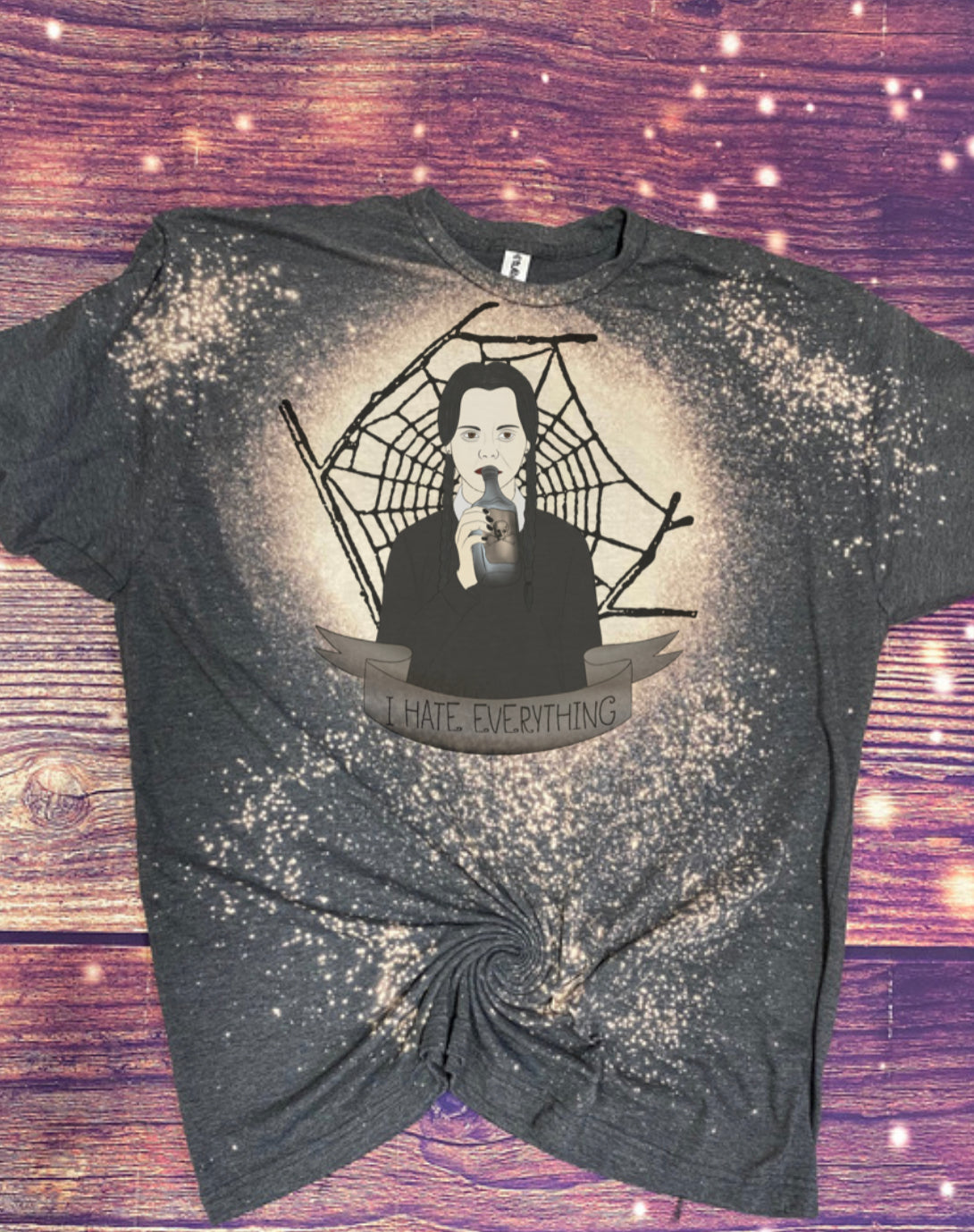 I Hate Everything Halloween Bleach Tee