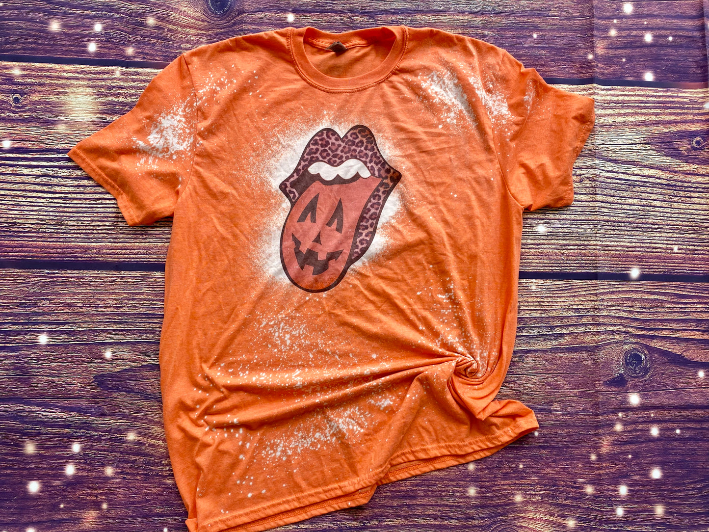 Pumpkin Tongue Bleach Tee