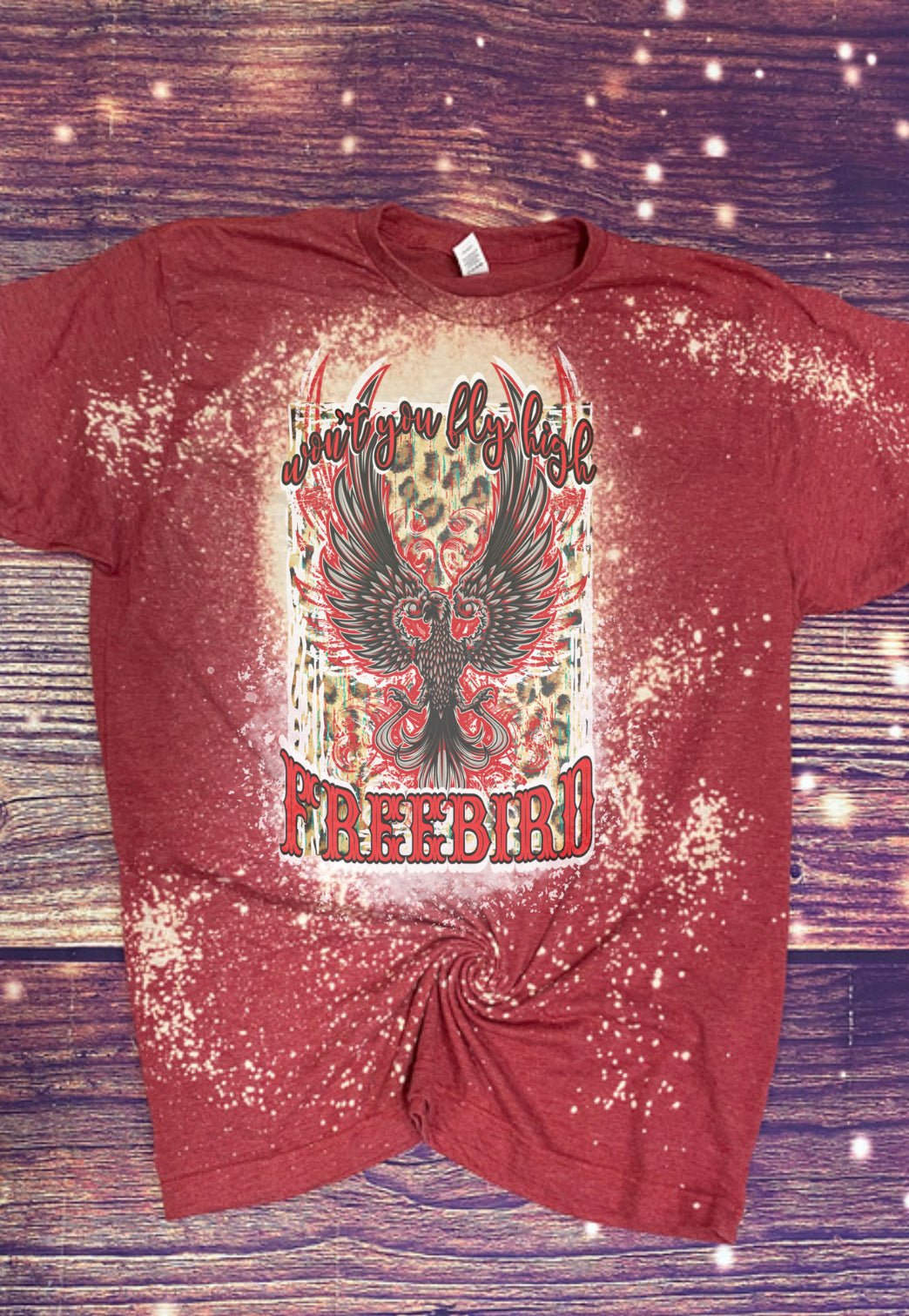 Freebird Bleach Tee
