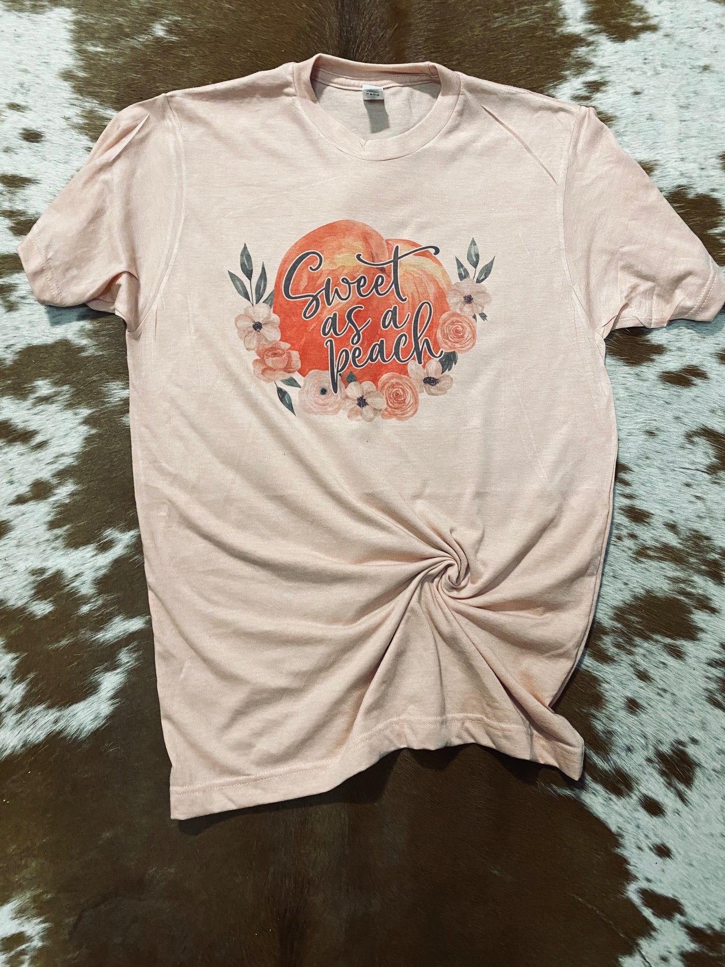 Sweet As A Peach Tee