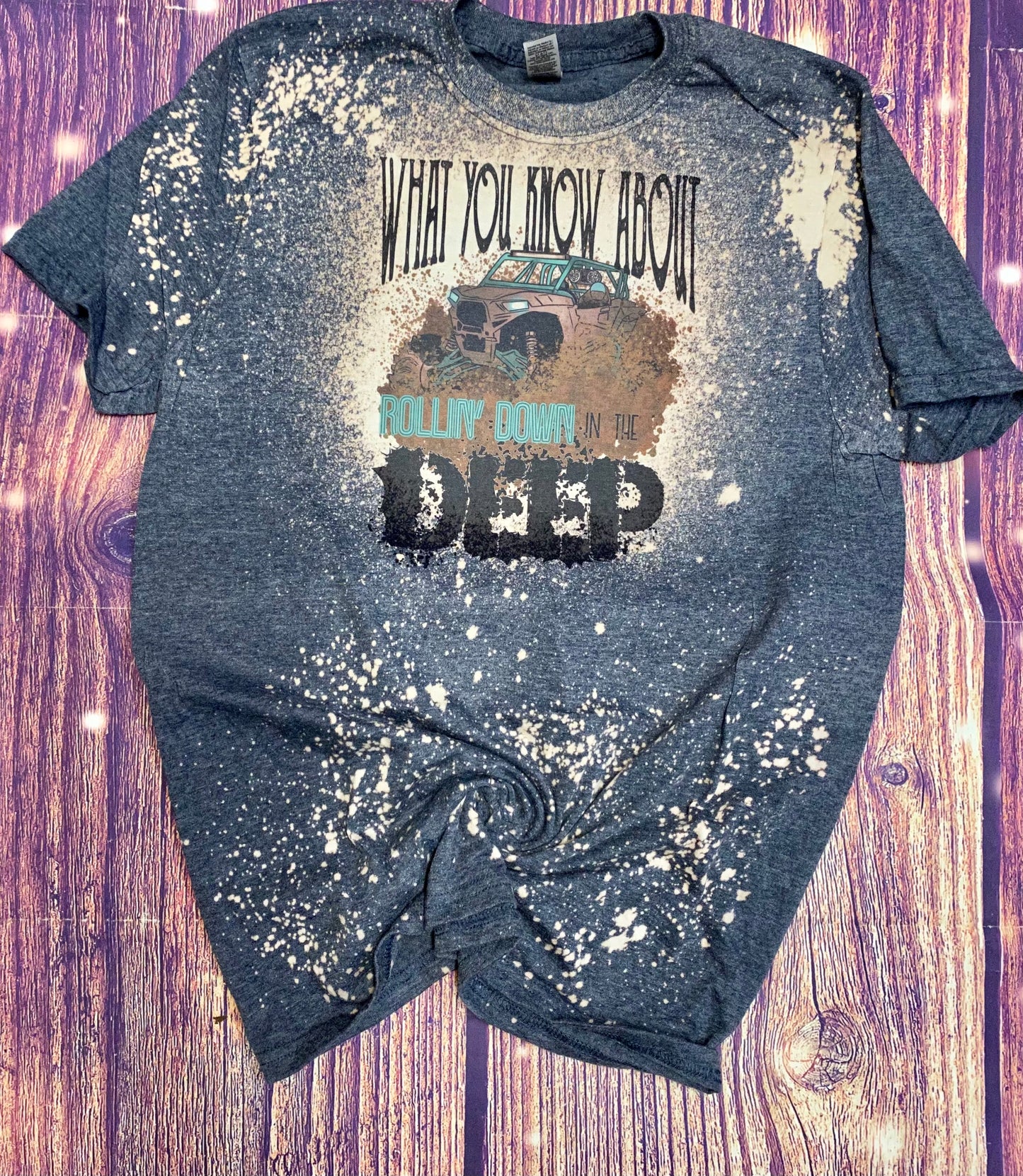 What you know about rolling in the deep Rzr Bleach Tee