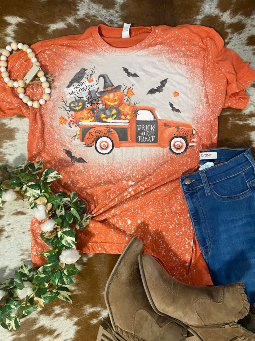 Happy Halloween truck Bleach Tee