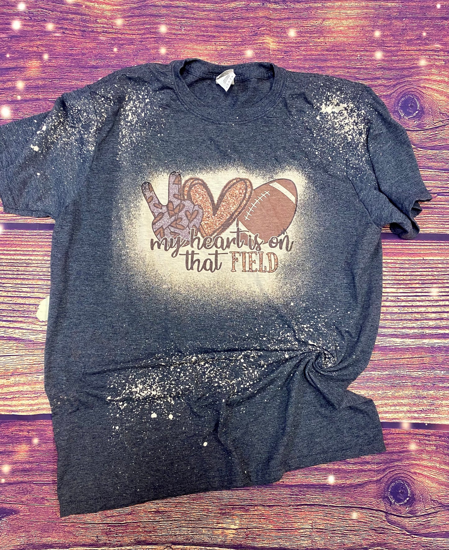 My Heart is on That Field Bleach Tee