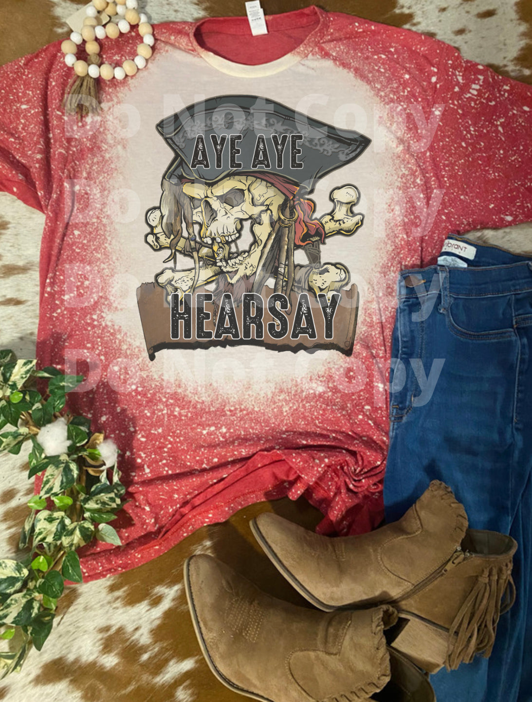 Aye Aye Hearsay Bleach Tee