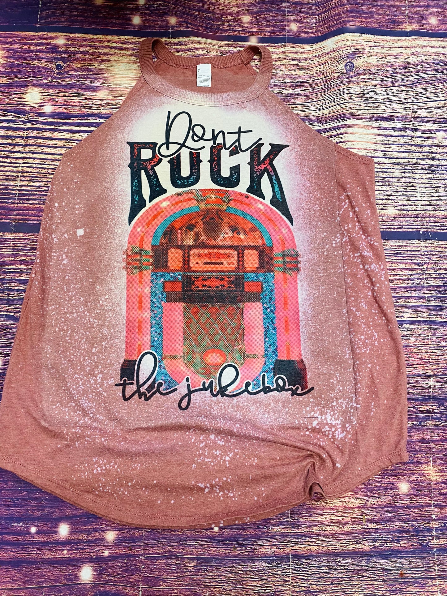 Don’t rock the jukebox Bleach Rocker Tank