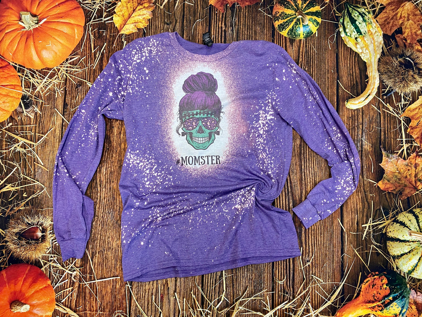 Momster Messy Bun Skull | MomLife