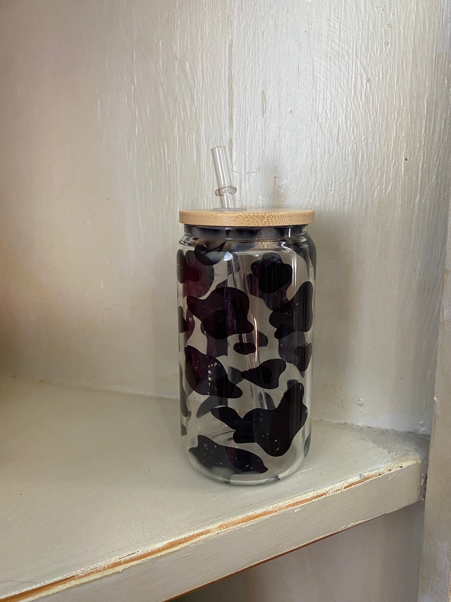 Cow spots Glass Tumbler