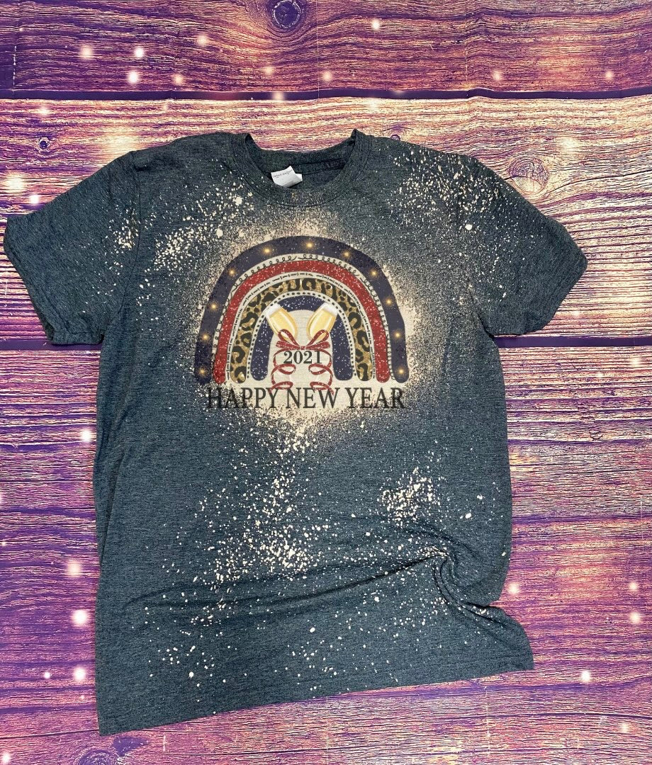 New Year 2021 Bleach Tee
