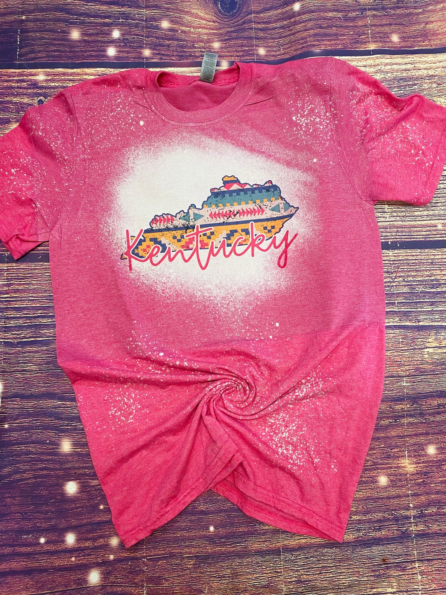 Aztec Kentucky Bleach Tee