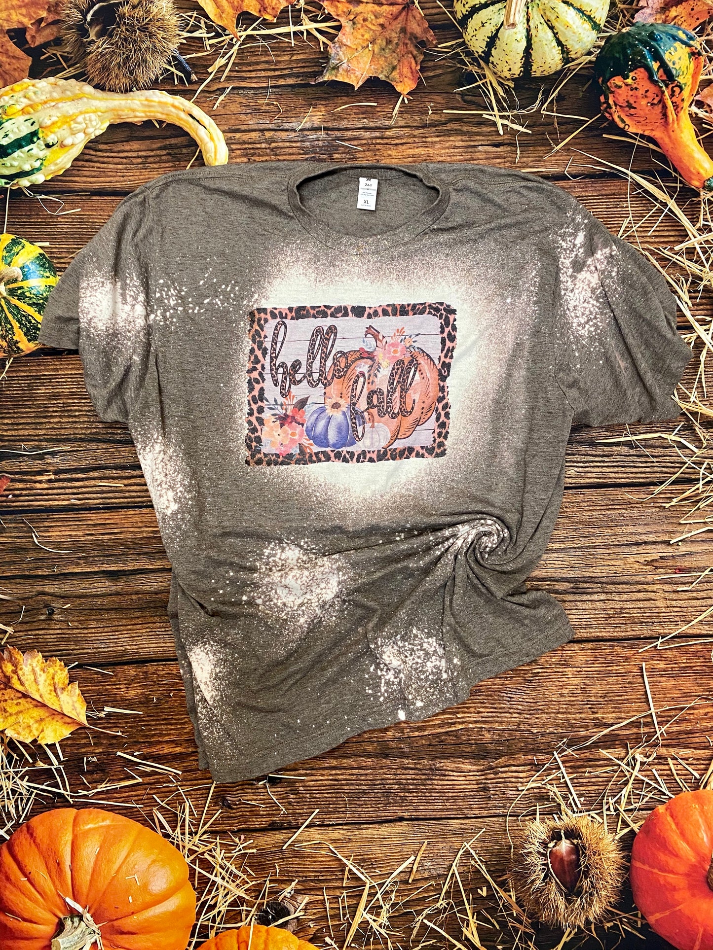 Hello Fall Bleach Tee | Bleach Shirt