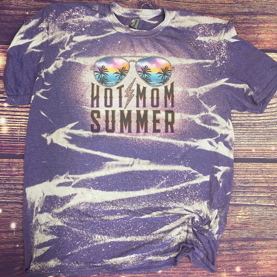 Hot mom Summer Bleach Shirt