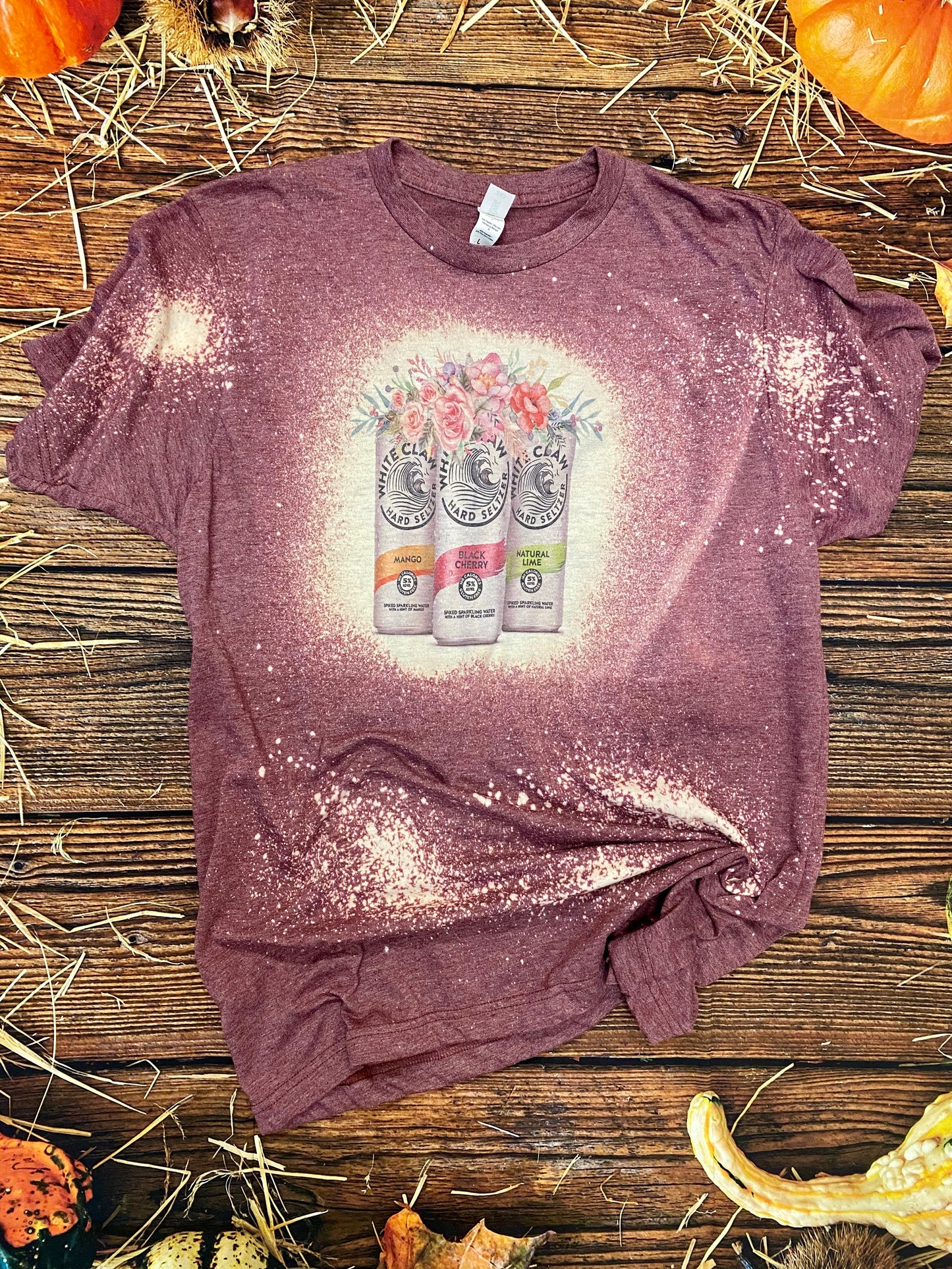 Claw bleach shirt | Claw Seltzer | White Claw Bleach Tee | Bleach Tee | Bleached Shirt