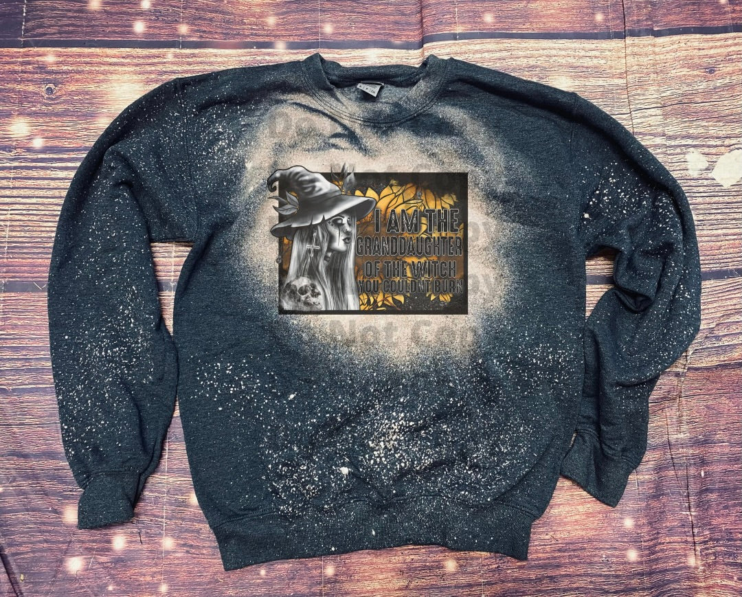 Granddaughter of the Witch Halloween Bleach Sweatshirt