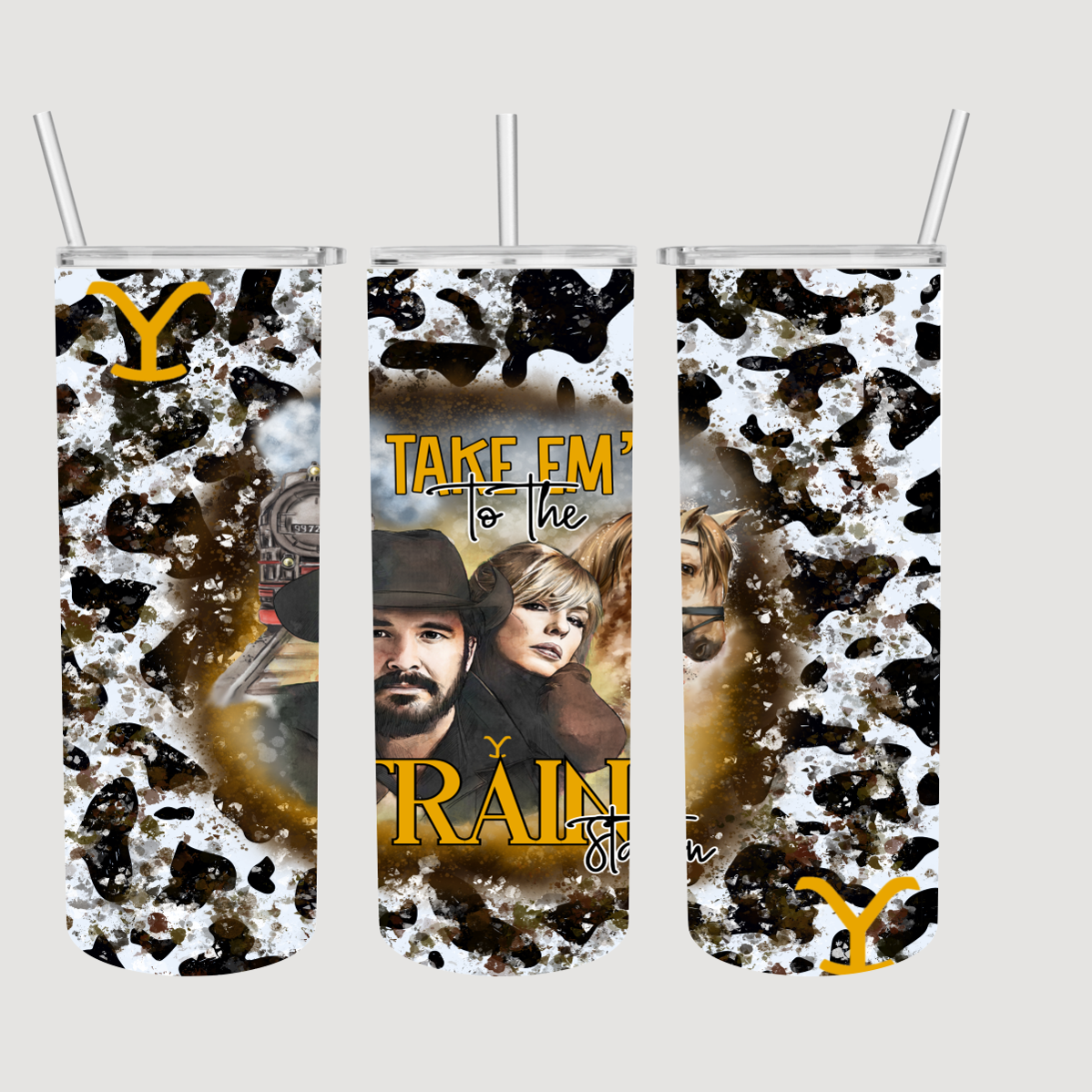 Take ‘Em to the Train Station Tumbler