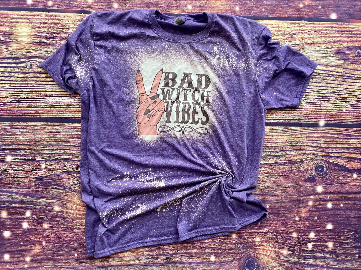 Bad Witch Vibes Bleach Tee