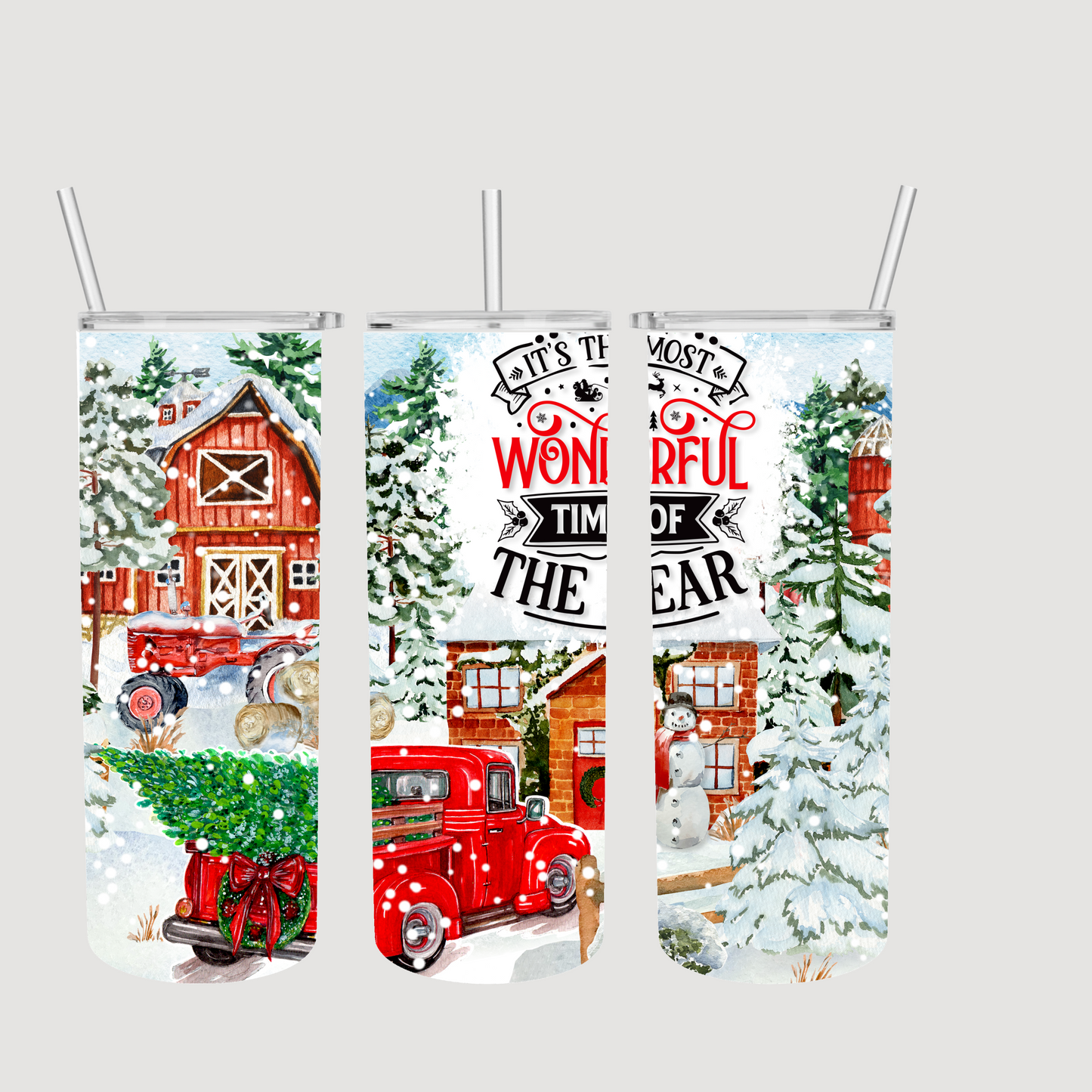 Most Wonderful Christmas Tumbler