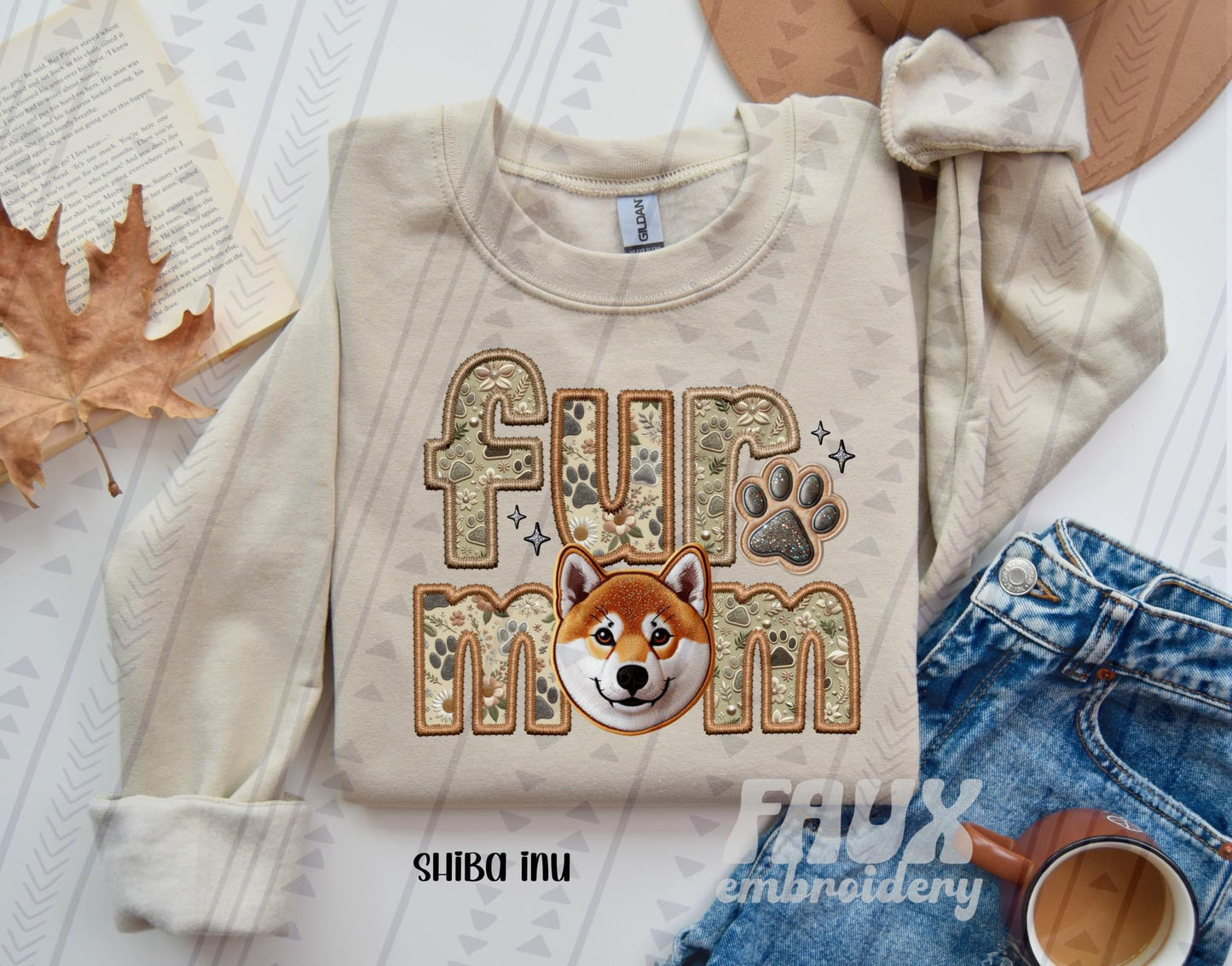 Fur mom Shiba Inu