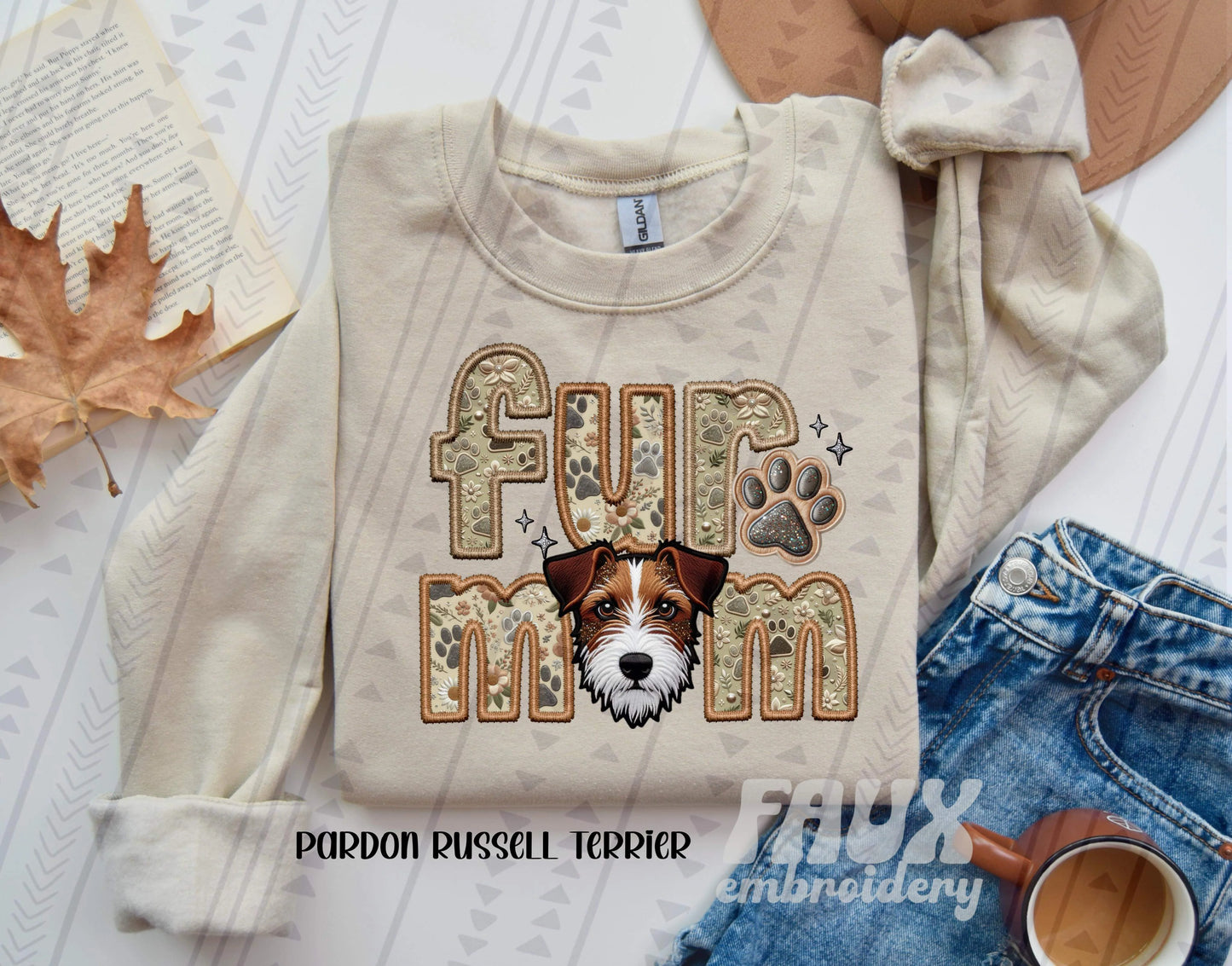 Fur mom Parson Russell Terrier