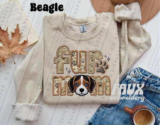 Fur mom Beagle