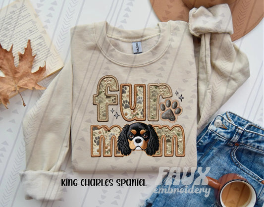 Fur mom King Charles Spaniel