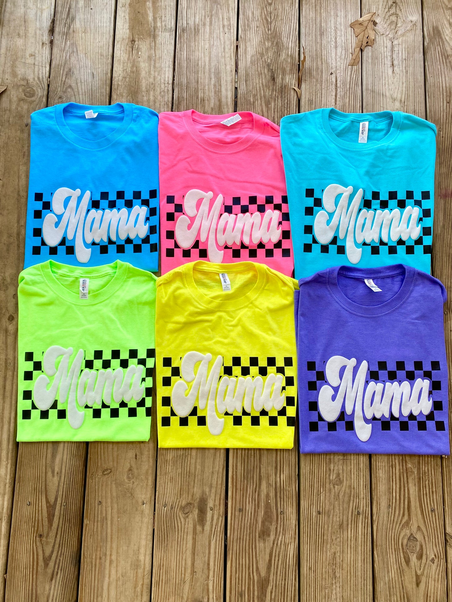 Mama Puff checkered Tee