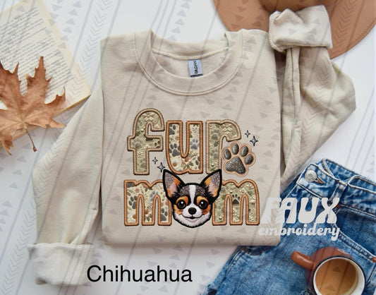 Fur Mom Chihuahua sweatshirt