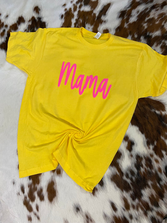 Neon Mama Puff Tee