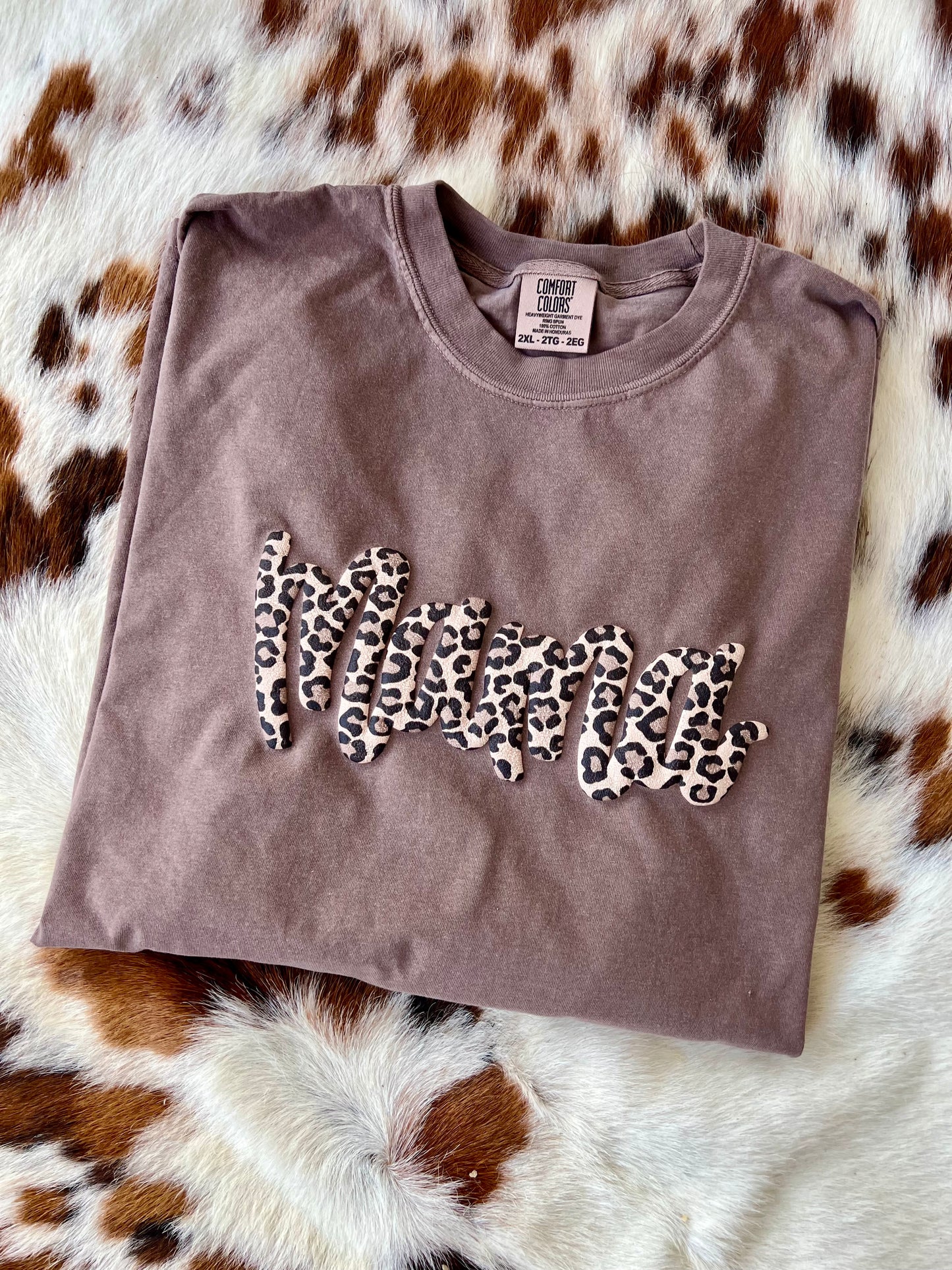 Mama leopard Puff