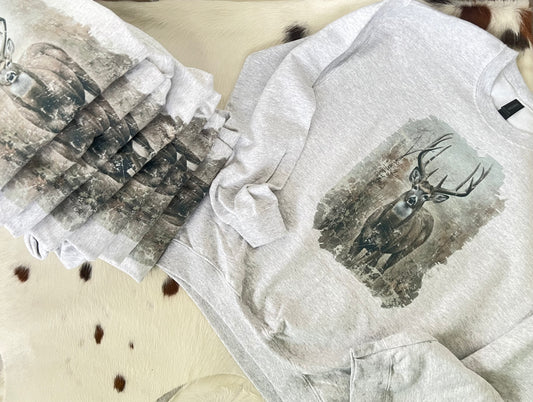 Vintage Deer Sweatshirt