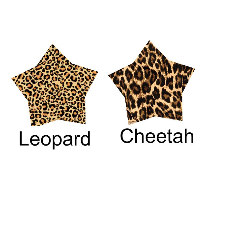 Leopard Monogram bleached tee