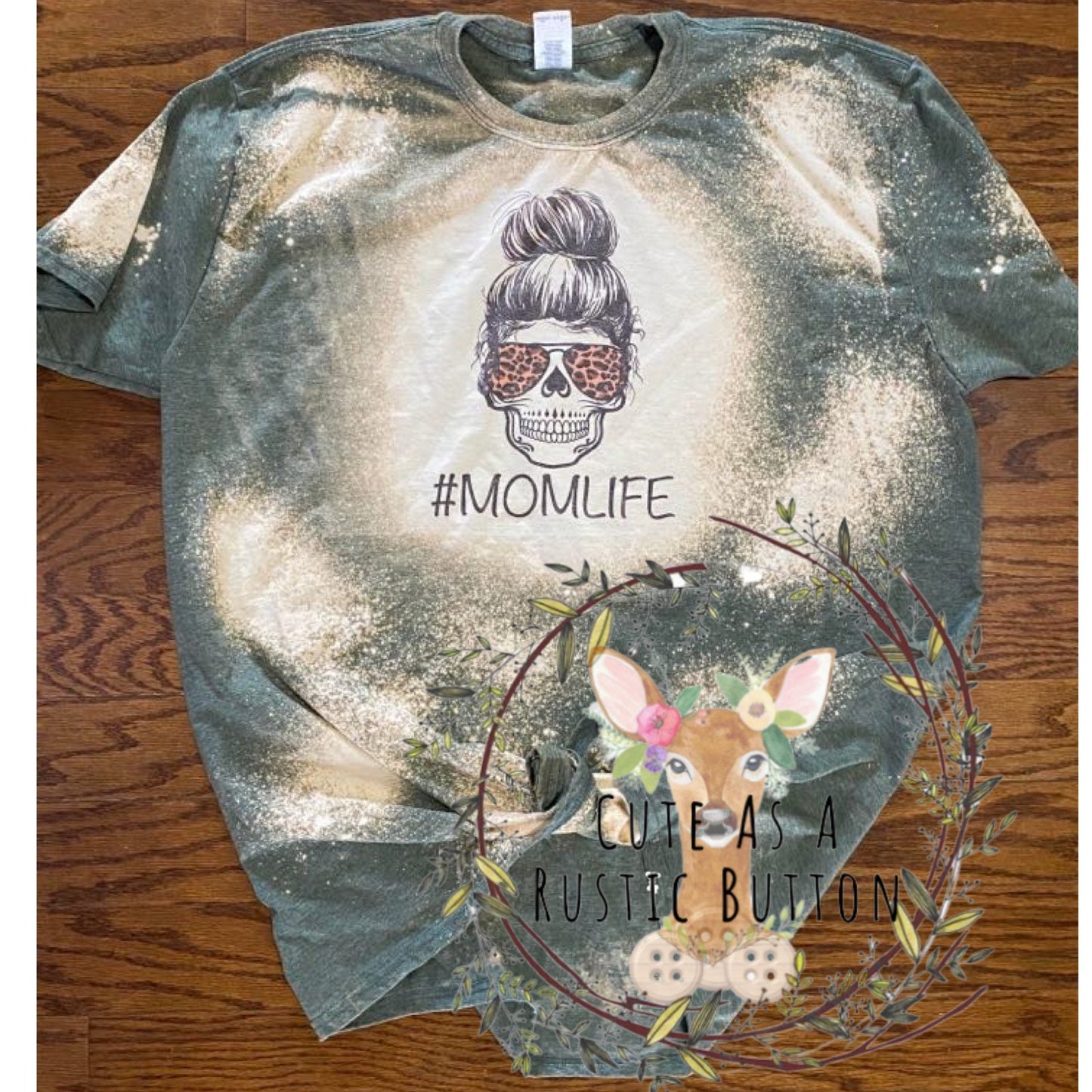 Bleach tee | MomLife Skull | Bleach MomLife shirt | Bleach shirt | Bleach tshirt | Bleach mom life skull | Mom life skull | bleach mom life