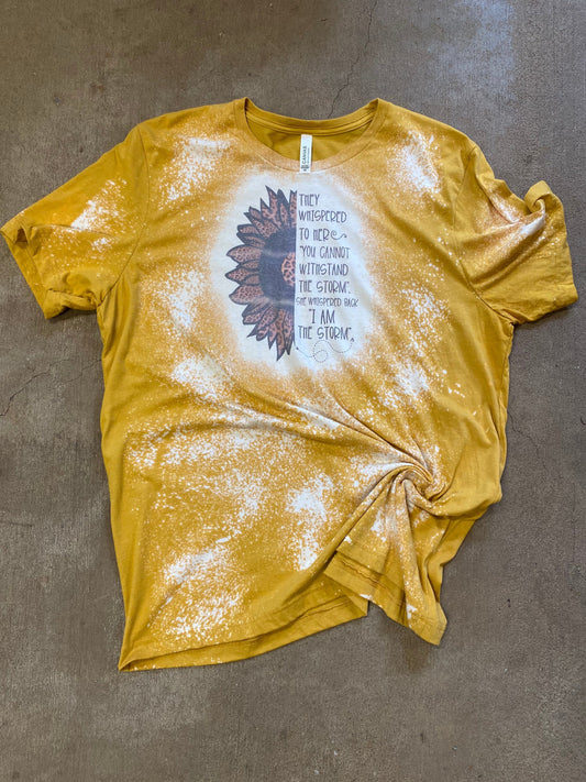 Bleach Sunflower Shirt | Leopard Sunflower | Sunflower Leopard Shirt | Sunflower Quote | Bleach Sunflower | Leopard | Bleach Shirt | Bleach