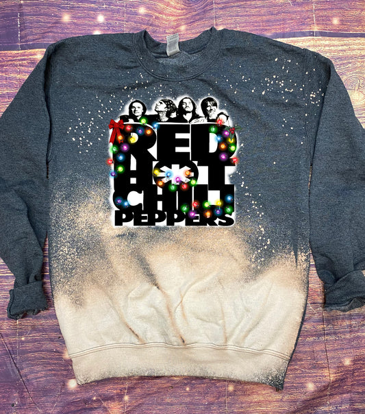 Hot Chilli Christmas Bleach Sweatshirt