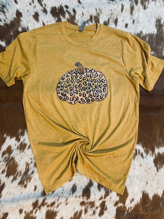 SALE10 Cheetah Pumpkin Shirt
