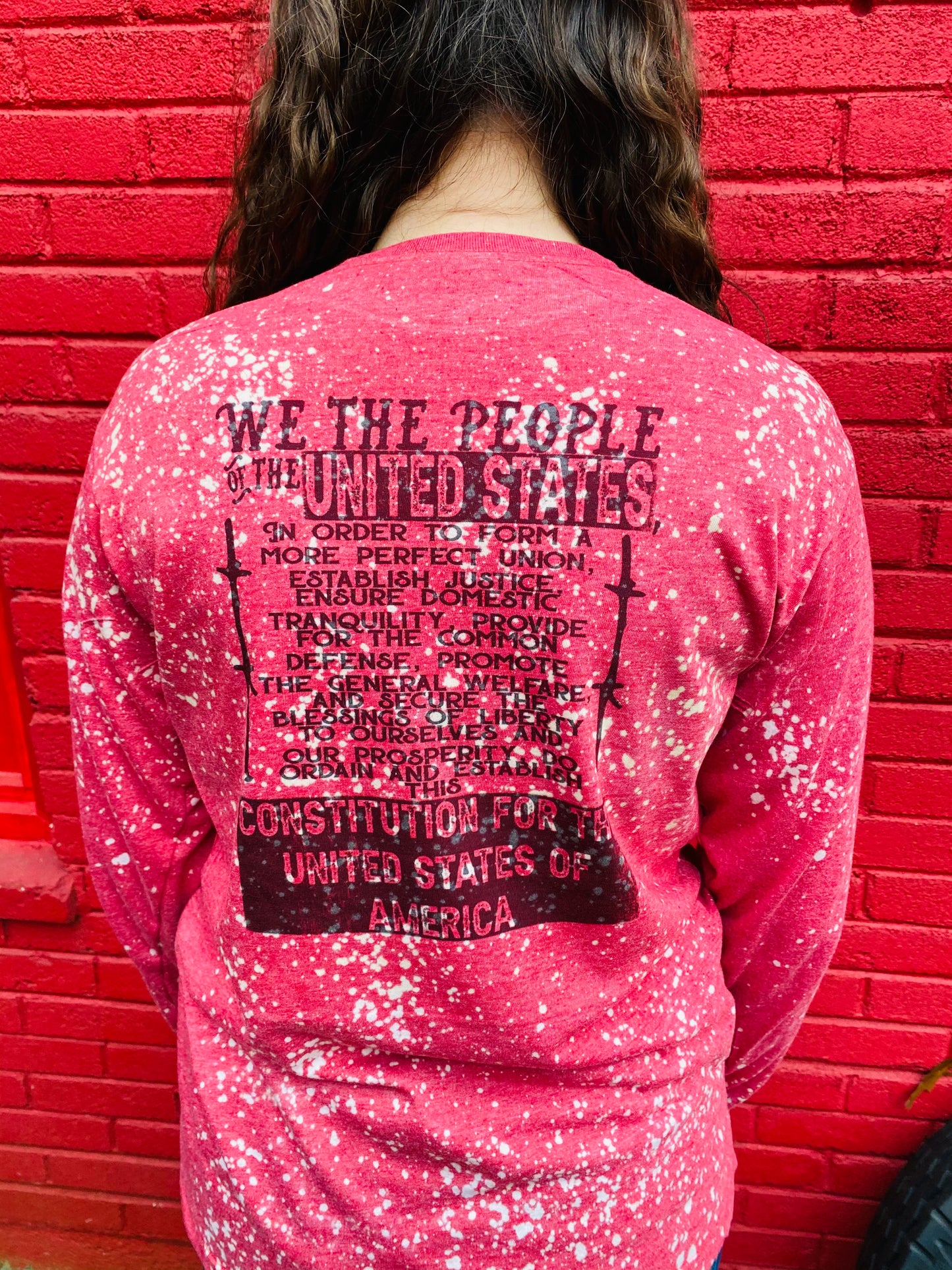 We the people are pissed Bleach Tee Short Sleeve