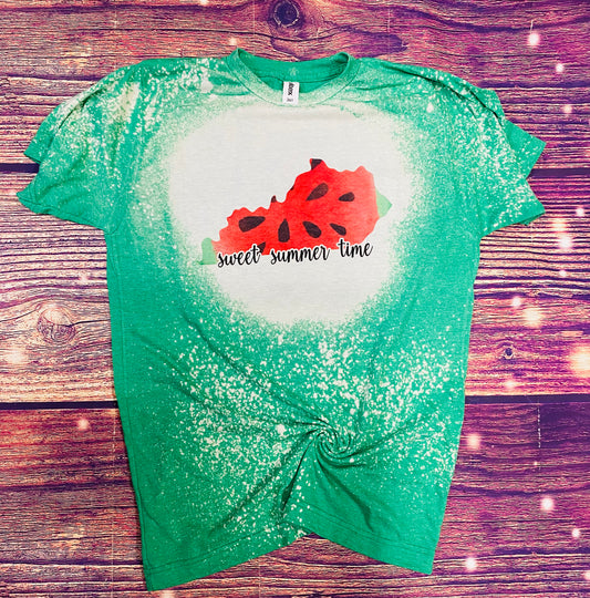 Sweet summer time Kentucky  Bleach Tee