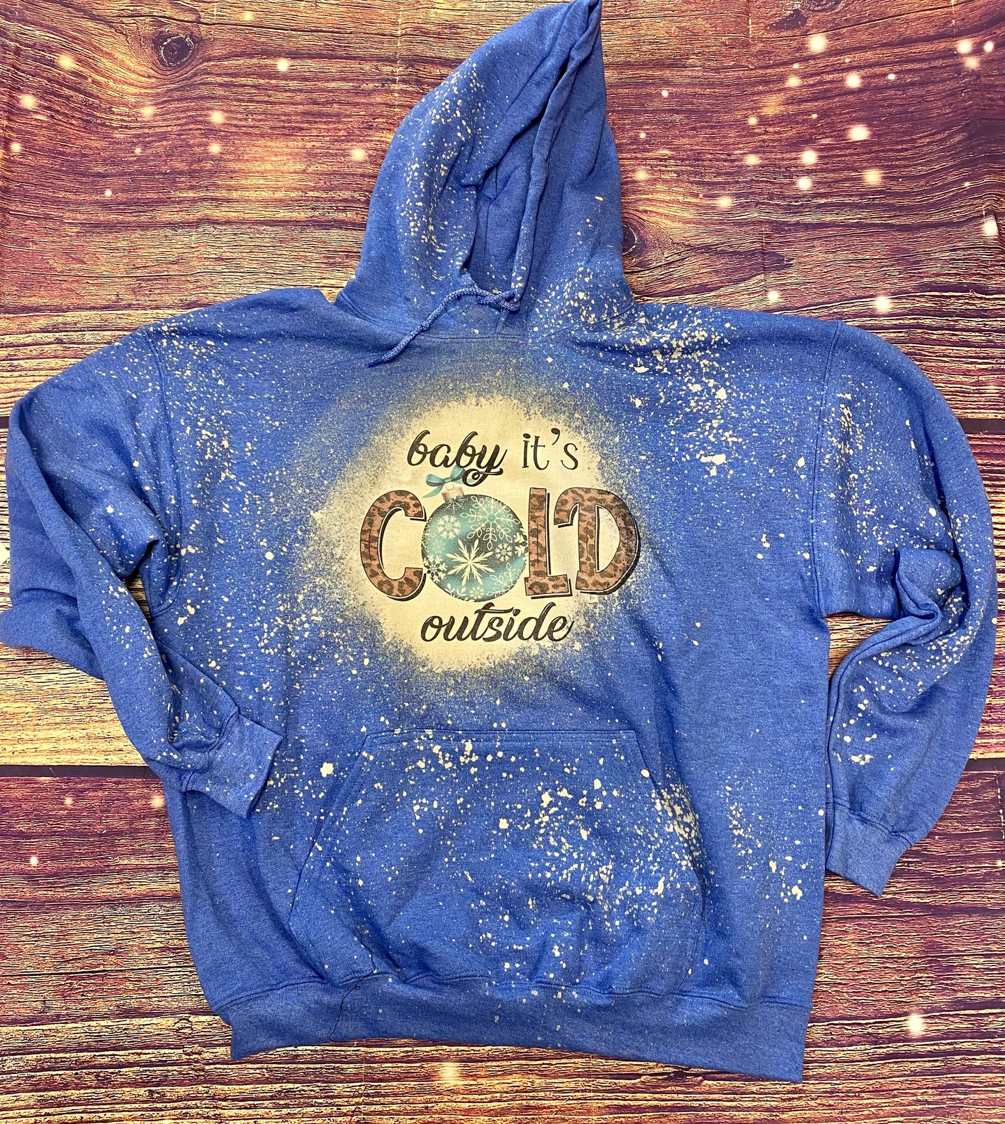 Baby it’s cold outside Bleach Hoodie