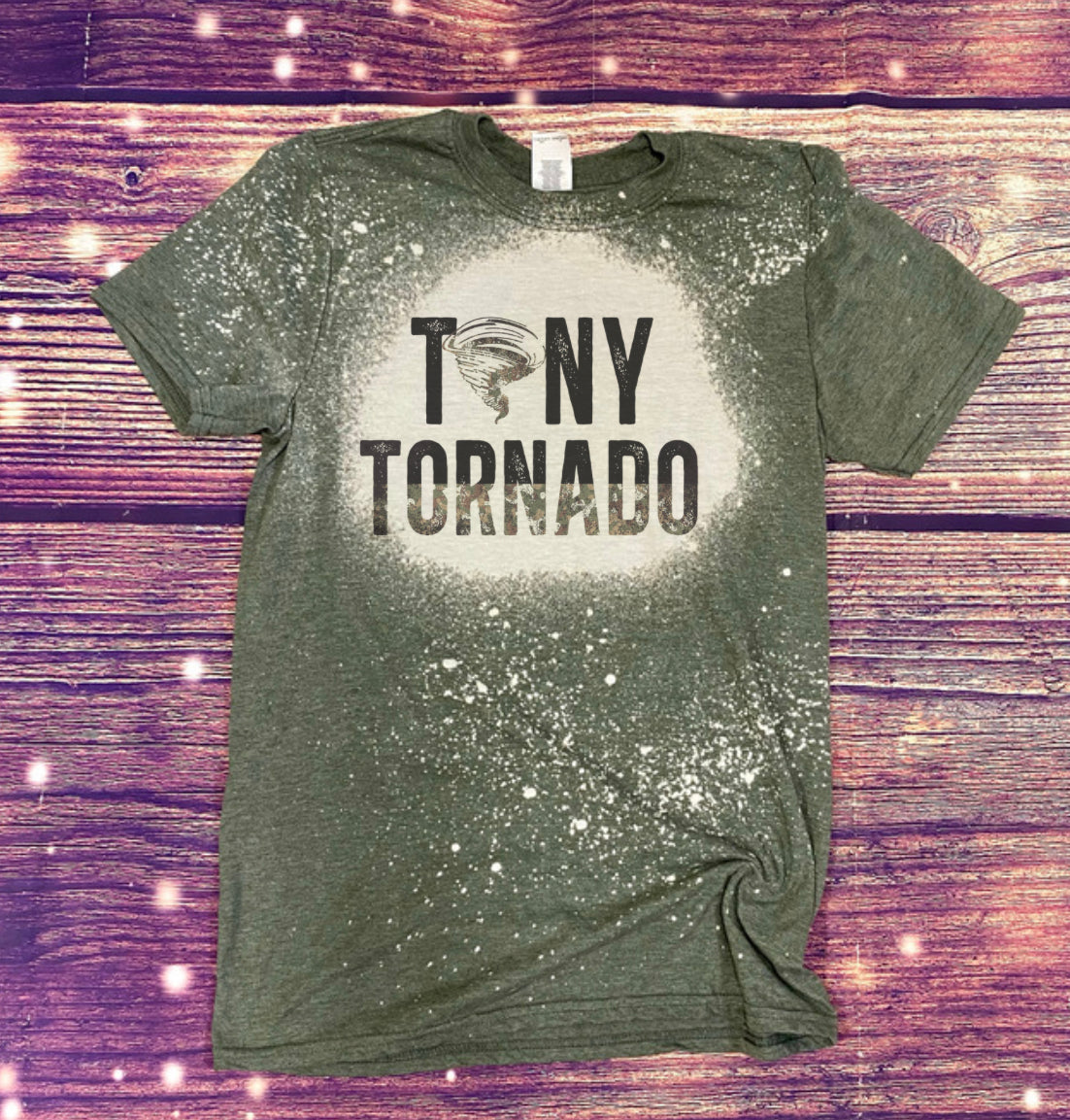 Tiny tornado Bleach Tee Youth
