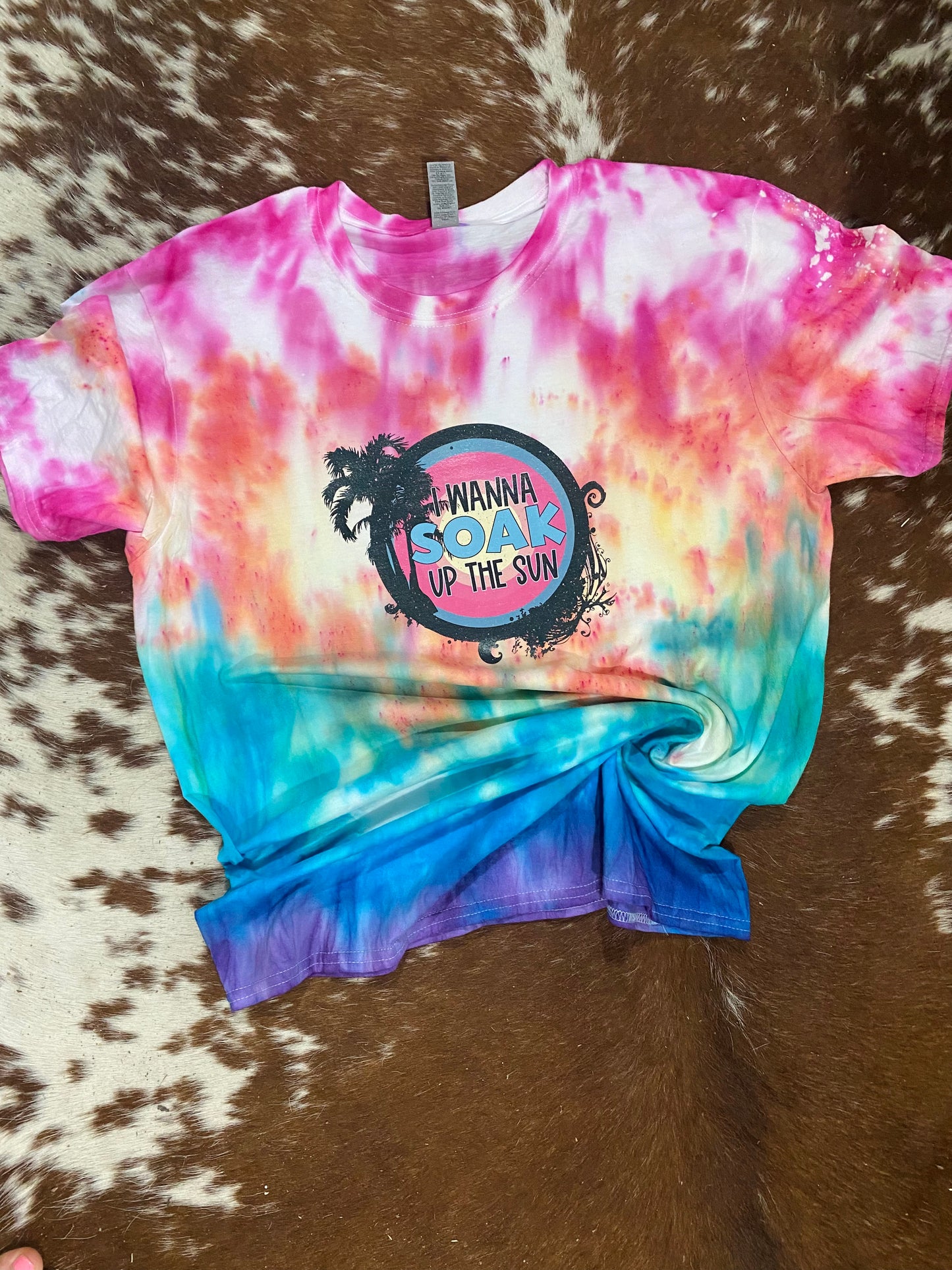 Soak up the Sun Tie Dye Tee