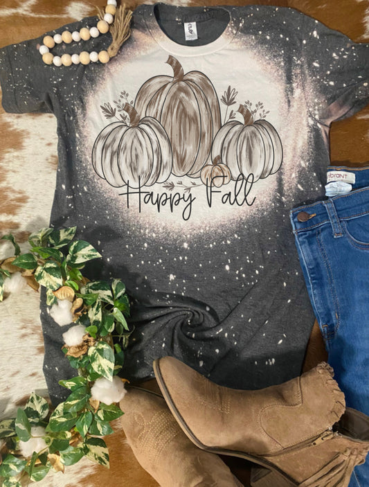 Happy Fall pumpkins Bleach Tee