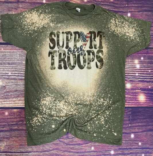 Support our Troops Bleach Tee