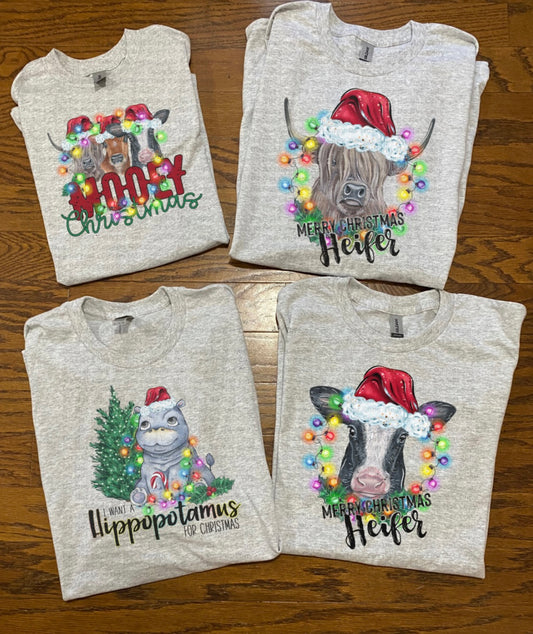 Sale Christmas tees