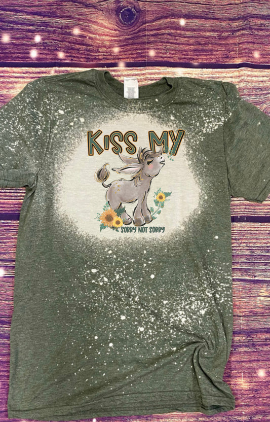 Kiss my Donkey Bleach Tee