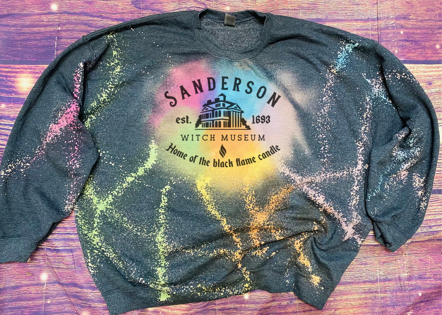 Sanderson reverse tie dye Sweatshirt