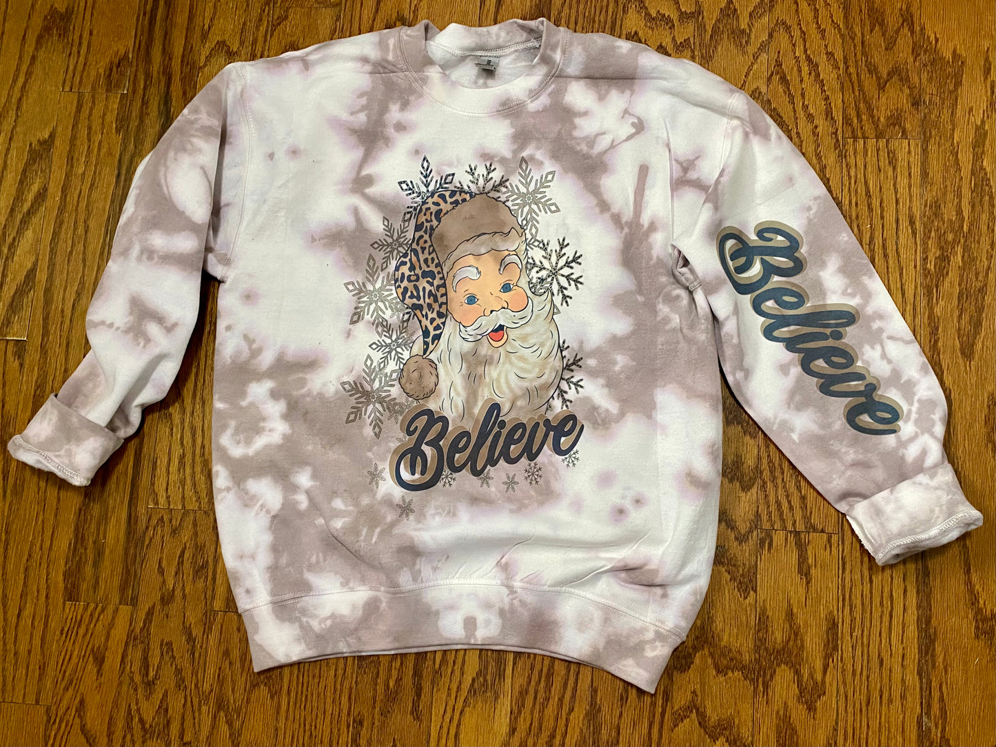Santa Believe sweatshirt