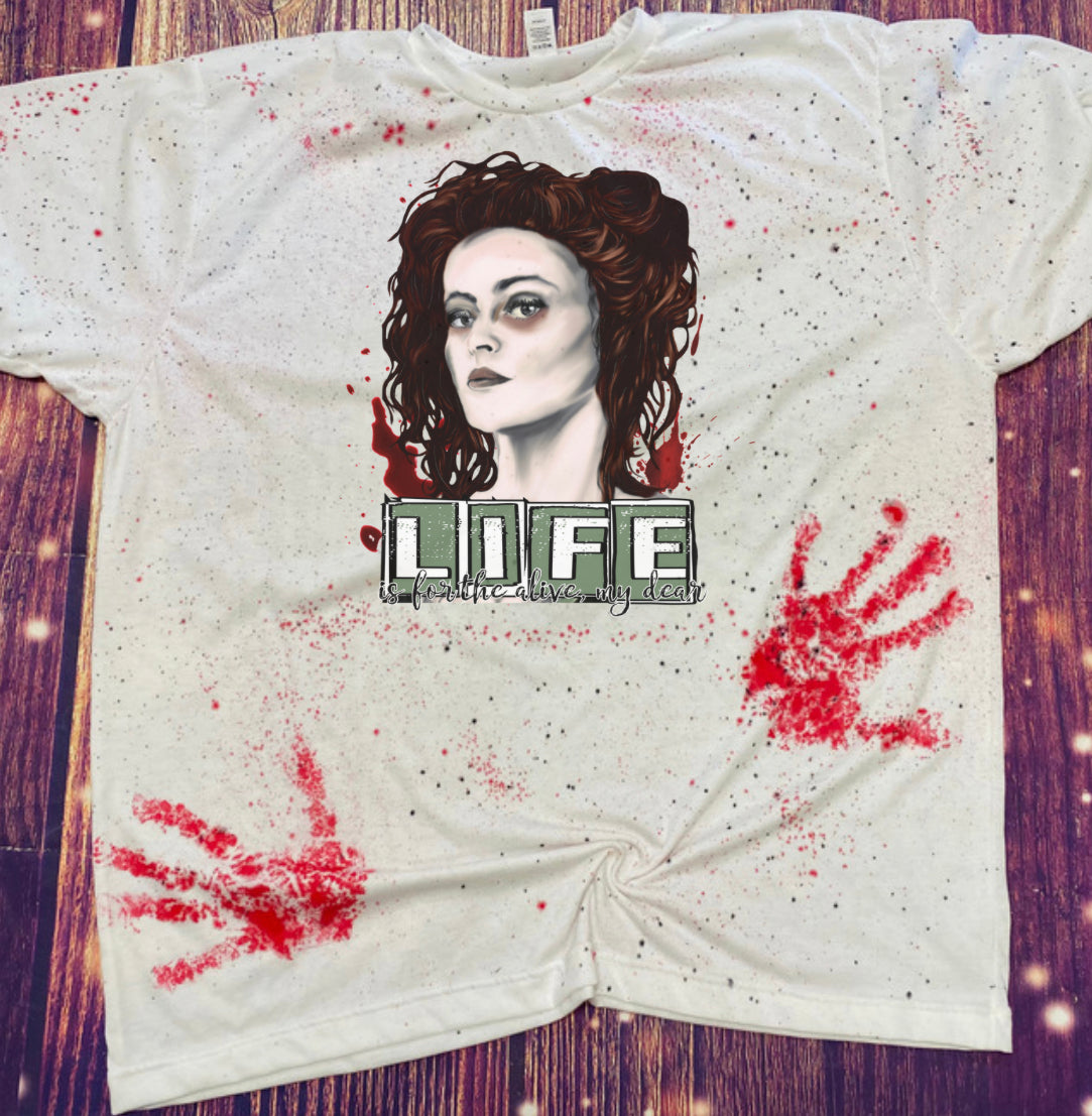 Life is for the Alive Tie Dye tee