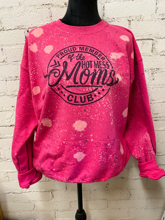 Messy Moms Club Splatter Sweatshirt