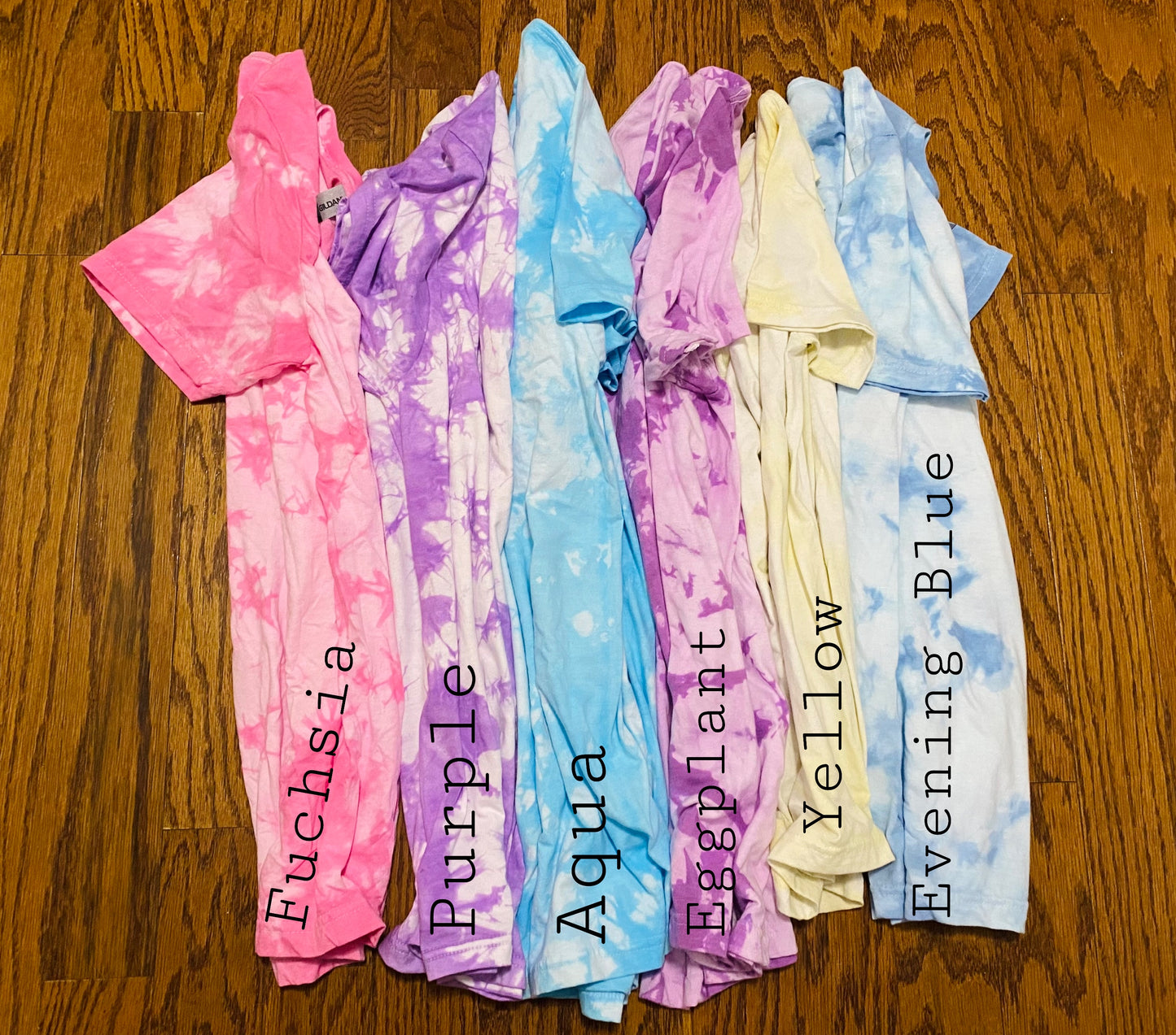 Personalized Mama Dyed Tees