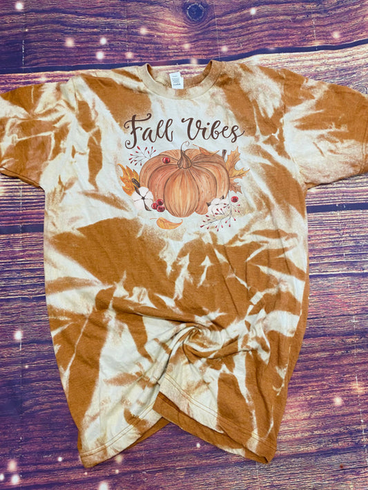 Fall Vibes Bleach Tee